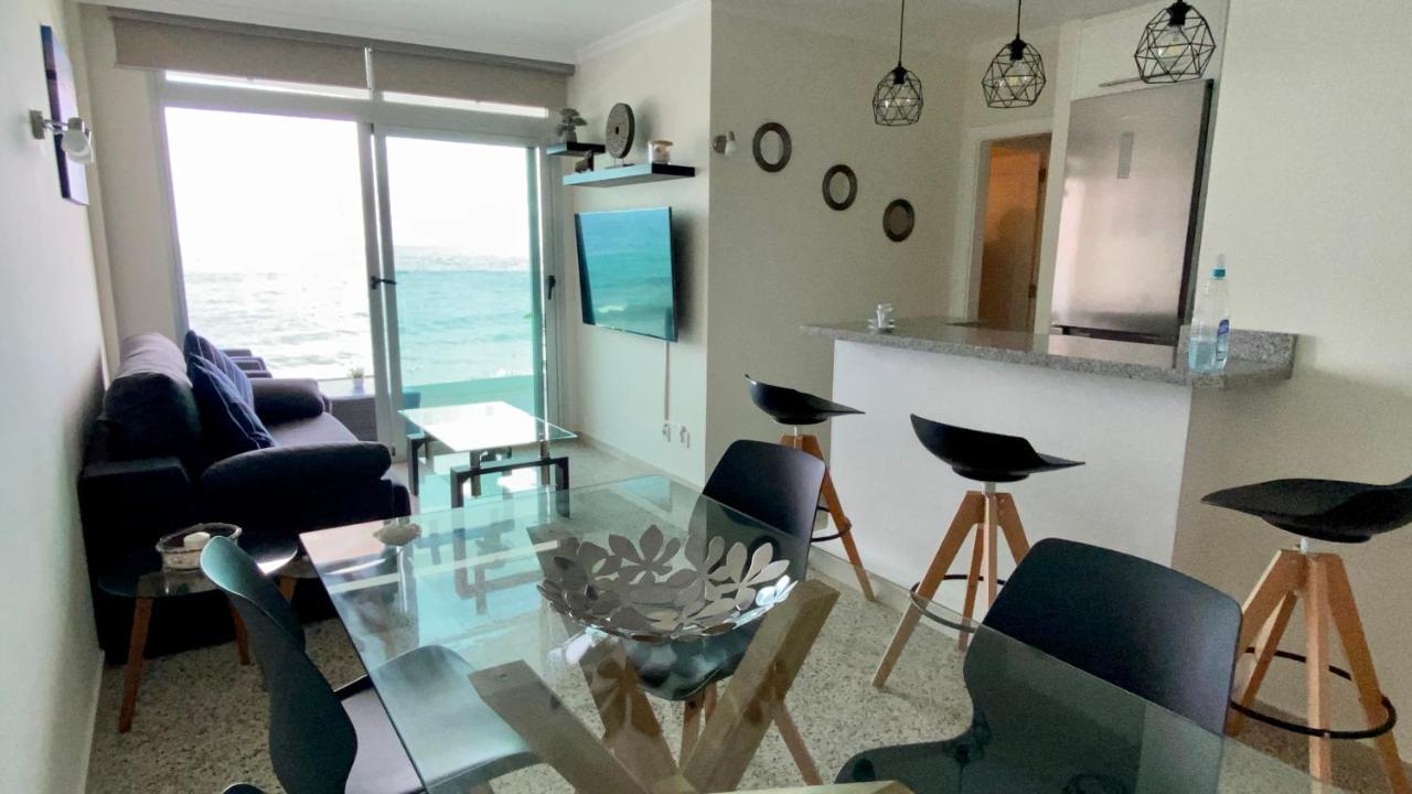 Hermoso Edificio Frente Al Mar Con Gran Terraza Y Hermosas Vistas 라스팔마스 외부 사진