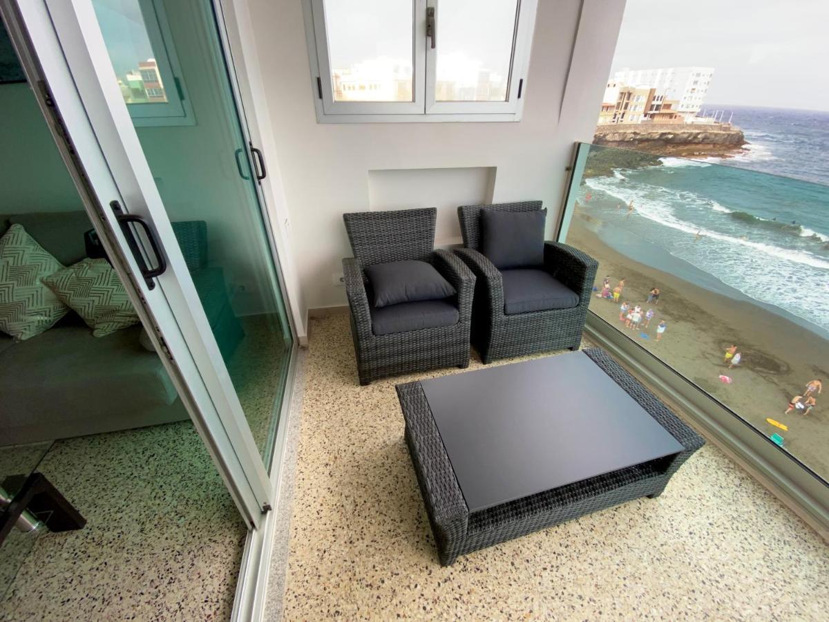 Hermoso Edificio Frente Al Mar Con Gran Terraza Y Hermosas Vistas 라스팔마스 외부 사진