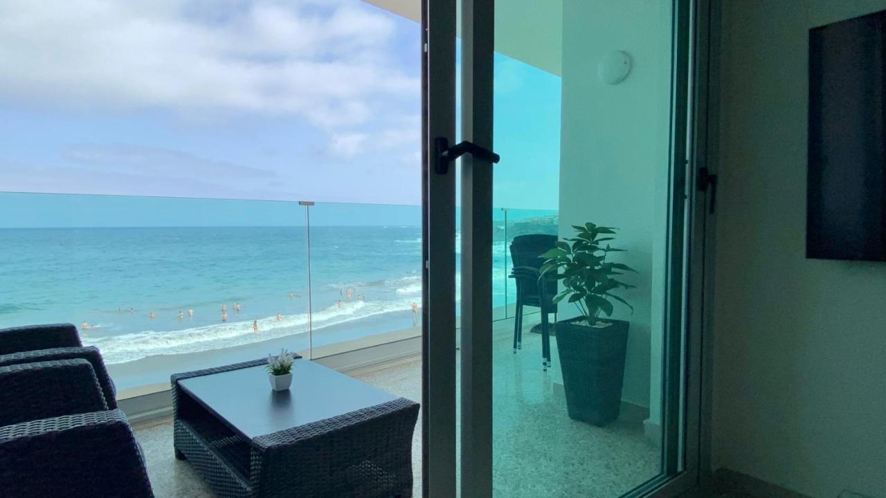 Hermoso Edificio Frente Al Mar Con Gran Terraza Y Hermosas Vistas 라스팔마스 외부 사진