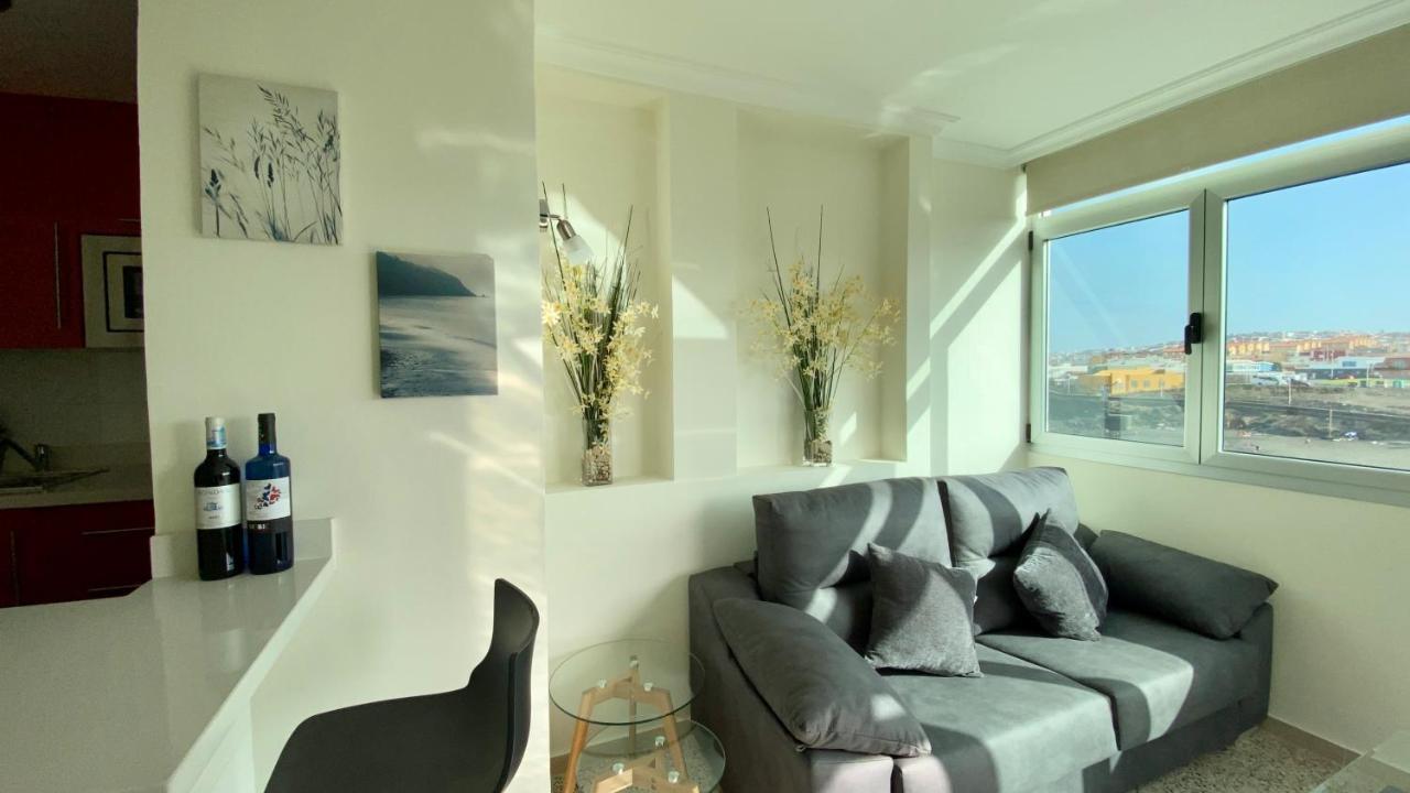 Hermoso Edificio Frente Al Mar Con Gran Terraza Y Hermosas Vistas 라스팔마스 외부 사진